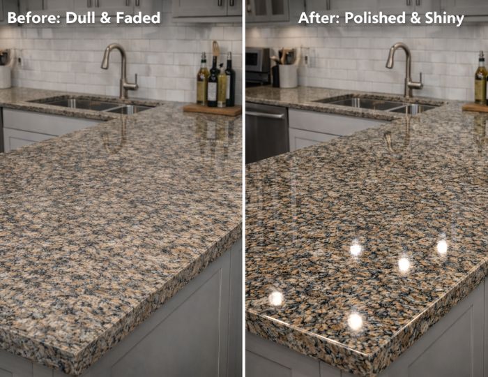 Step by Step Granite Restoration