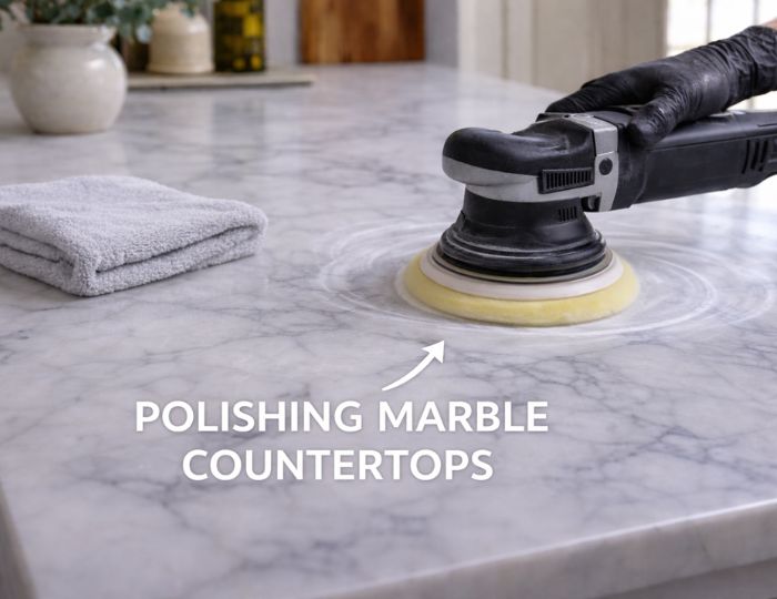 How To Polish Marble Countertops With Care