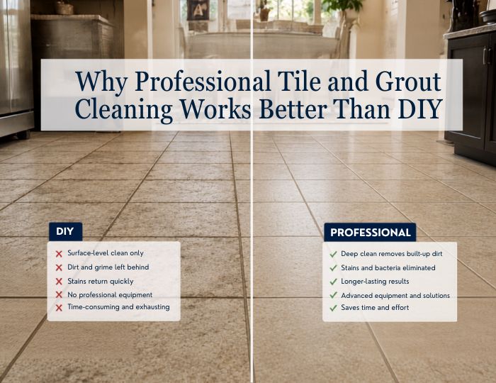DIY vs Professional Grout and Tile Cleaning Services
