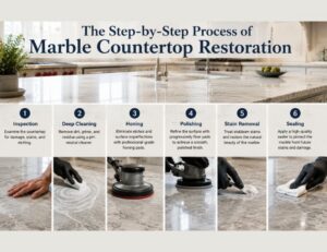Step By Step Marble Restoration Process