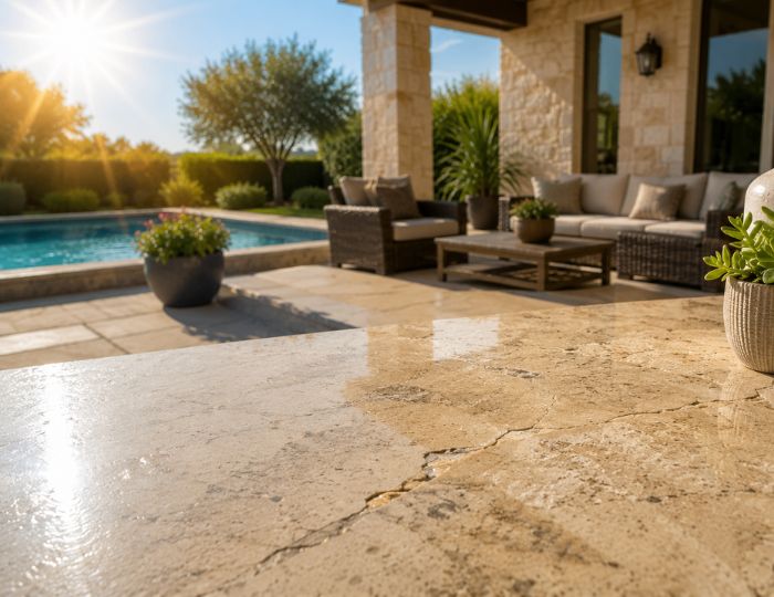 Protect Outdoor Kitchen Countertop from Summer Heat